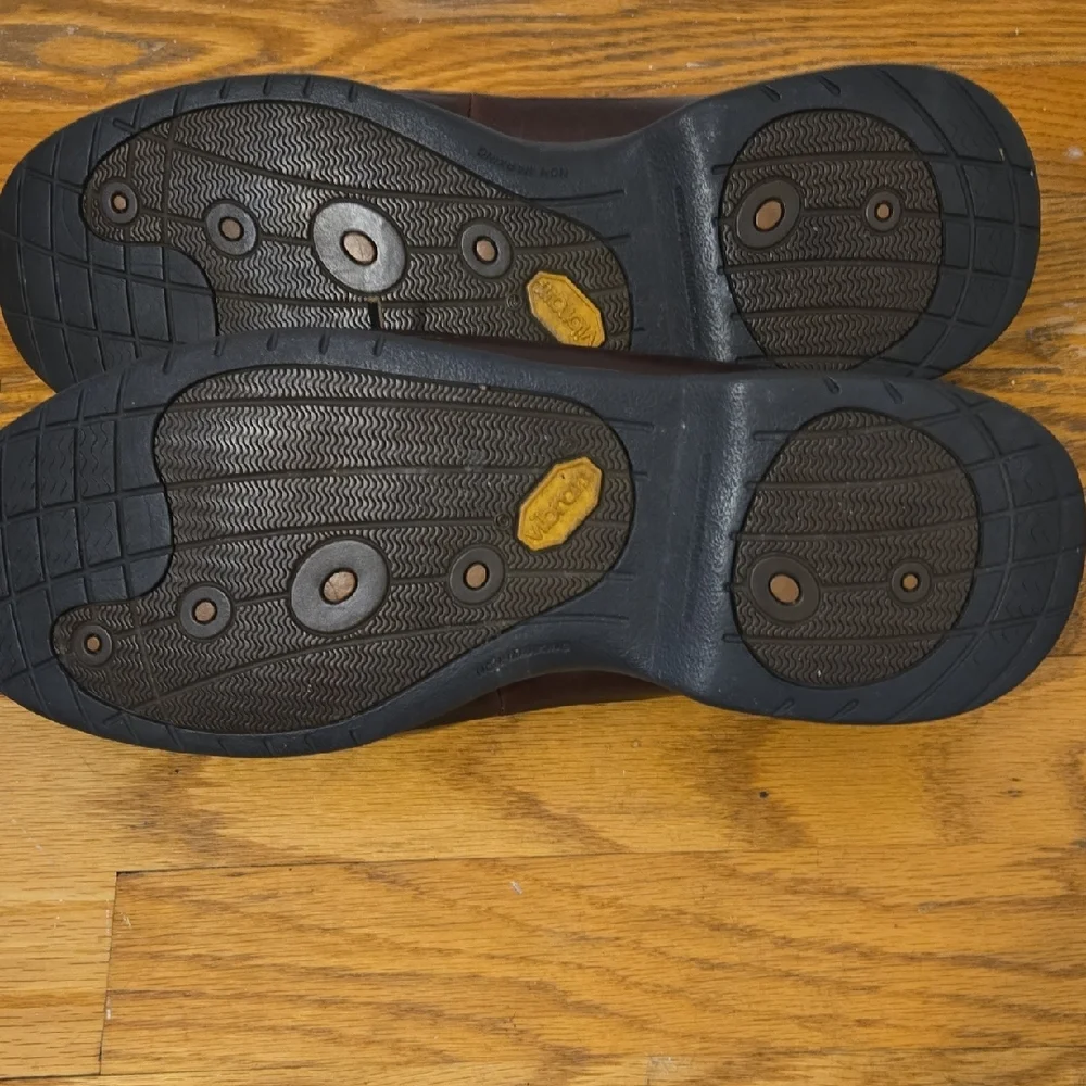 Sperry Dark Brown Leather Boat Shoes